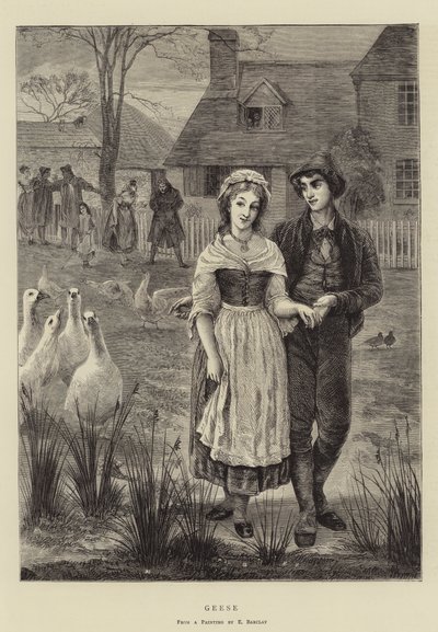Geese by Edgar Barclay